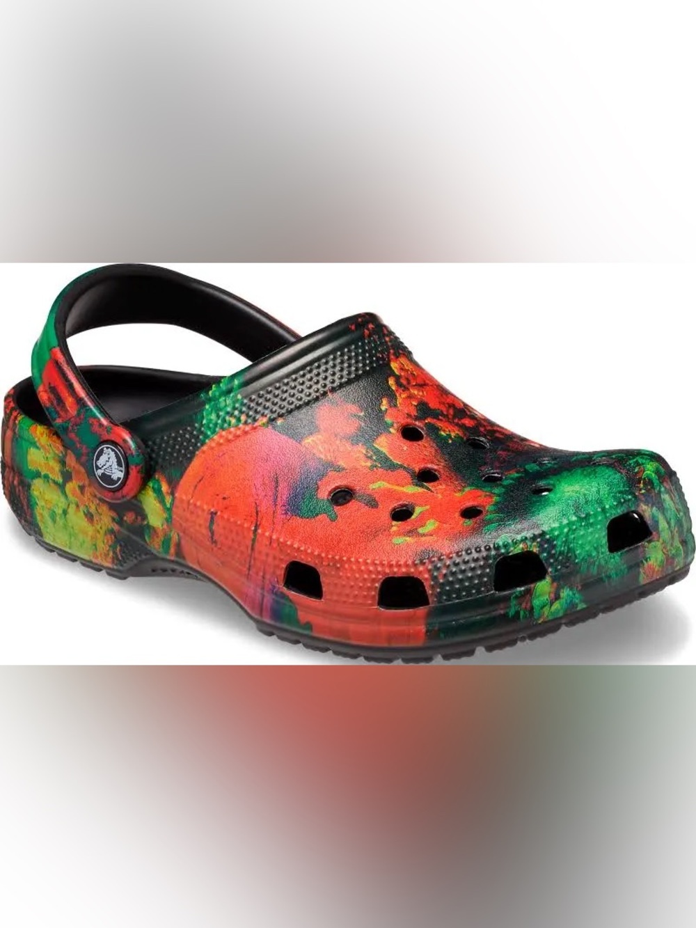 NWT Crocs Unisex CLASSIC CYBER BEACH CLOG Multicolor 207858 988 Size M12